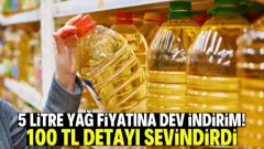 Zincir Marketlerde Sıvı Yağ İndirimi Rekabeti 5 Litrelik Fiyatlar 245 Liraya Çakıldı